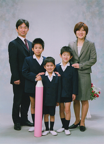 卒業写真_小学生の男の子