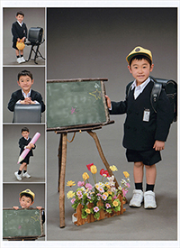 卒業写真_小学生の男の子